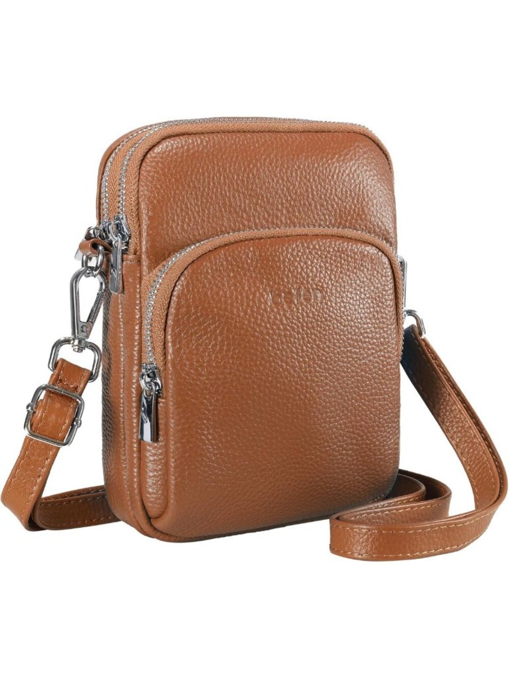 Trendy Small Genuine Leather Crossbody Bag for Women | RFID Blocking Purses